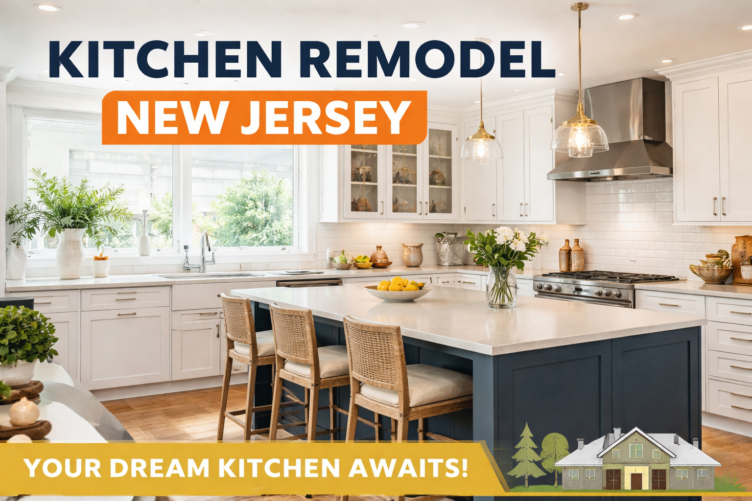 Kitchen Remodel New Jersey – Transform Your Space with Kitchen and Bath Solutions