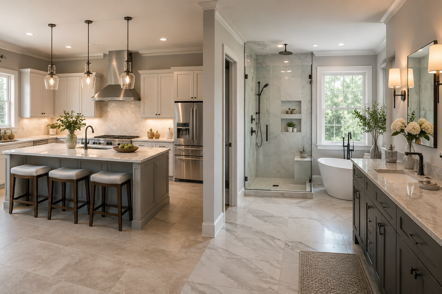 Expert Bathroom and Kitchen remodeling New Jersey